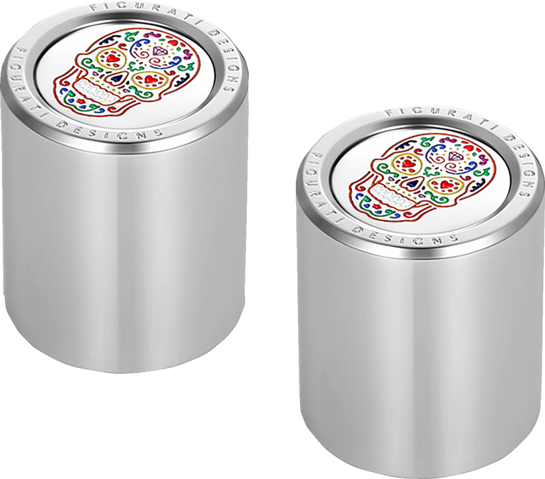 Docking Cover - Short - Mirror Polished - Sugar Skull