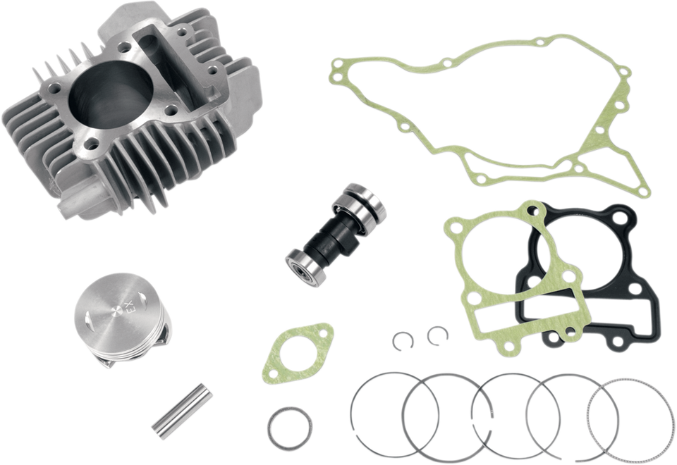 143cc Big Bore Engine Rebuild Kit with Cam - Kawasaki KLX110/Suzuki DR-Z110