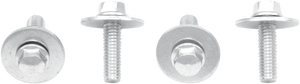 Bolts with Washers - Hex/Flange - M6 x 20 - 10 Pack