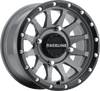 Wheel - Trophy - Simulated Beadlock - Front/Rear - Stealth Gray - 15x6 - 4/156 - 5+1 (+40 mm)