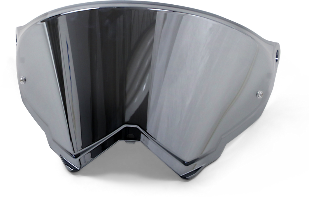 AX9 Pinlock® Shield - Scratch Resistant - Iridium Silver