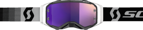 Prospect Goggle - Premium Black/White - Purple Chrome