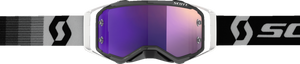 Prospect Goggle - Premium Black/White - Purple Chrome