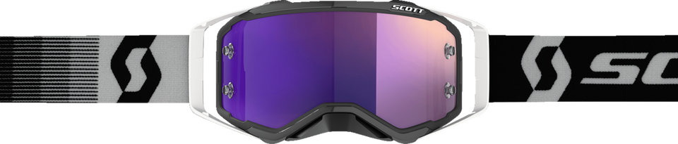 Prospect Goggle - Premium Black/White - Purple Chrome