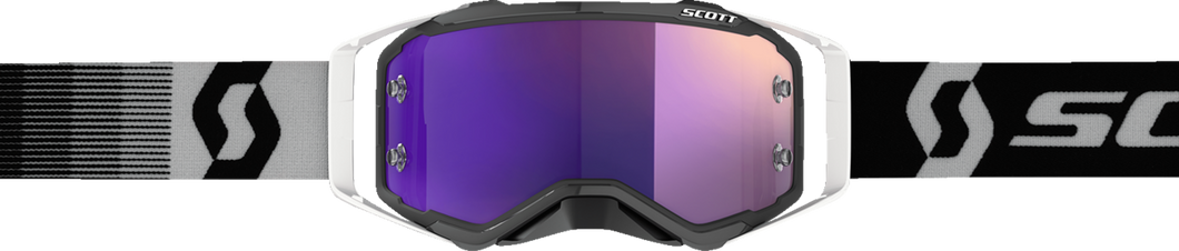 Prospect Goggle - Premium Black/White - Purple Chrome