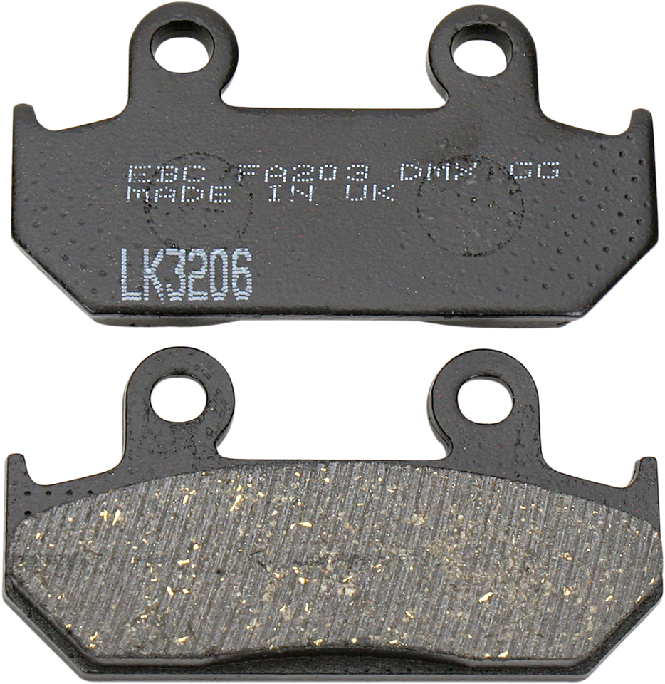 Organic Brake Pads - CBR600F2 - FA203