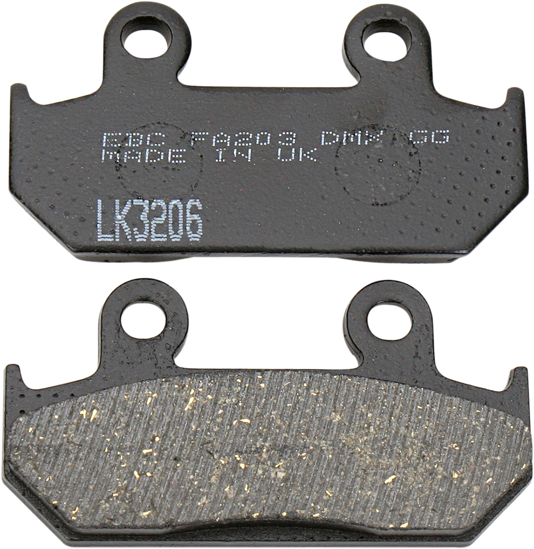 Organic Brake Pads - CBR600F2 - FA203