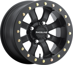 Wheel - Black Mamba - Beadlock - Front/Rear - Black - 14x7 - 4/156 - 4+3 - Lutzka's Garage