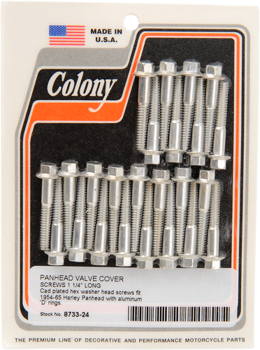 Screws - Valve Cover - Cadmium