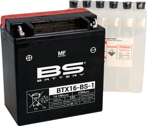 Battery - BTX16-BS-1 (YTX)