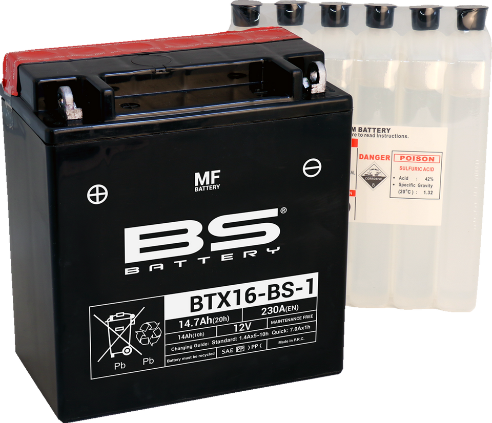 Battery - BTX16-BS-1 (YTX)