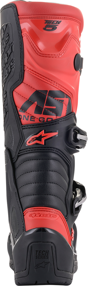 Tech 5 Boots - Black/Red- US 8