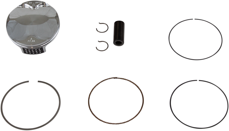 Piston Kit - Gas Gas EC250F | Husqravna FE250 | KTM EXC-F250 - 77.96 mm