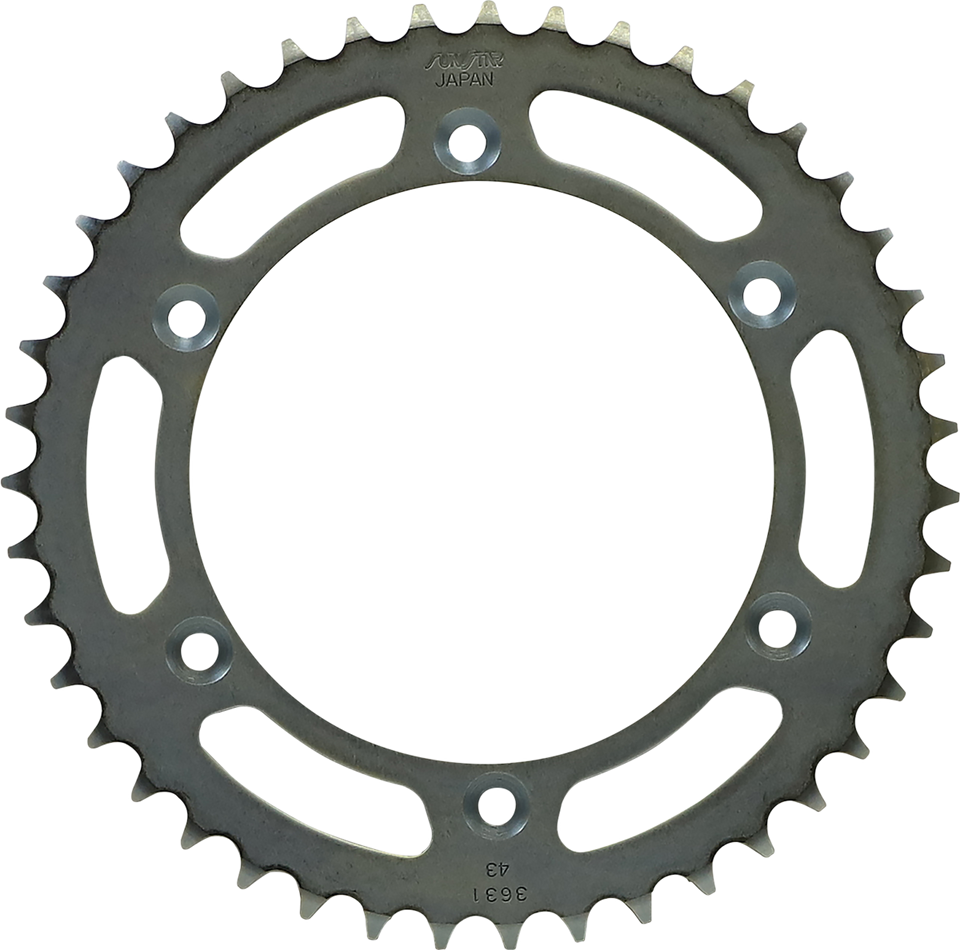 Steel Rear Sprocket - 43 Tooth