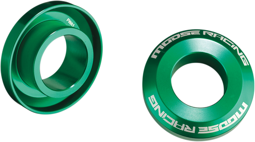 Fast Wheel Spacer - Rear - Green - Kawasaki - Lutzka's Garage