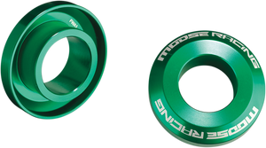 Fast Wheel Spacer - Rear - Green - Kawasaki - Lutzka's Garage