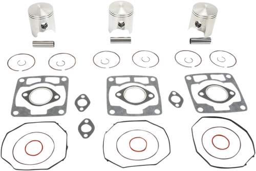 Piston Kit with Gaskets - 67.60 mm - Fuji Engine Type - Polaris