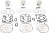 Piston Kit with Gaskets - 67.60 mm - Fuji Engine Type - Polaris