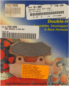 HH Brake Pads - FA214HH