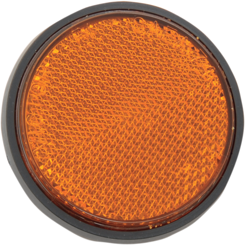 Reflector - 5mm Stud - Amber - Lutzka's Garage