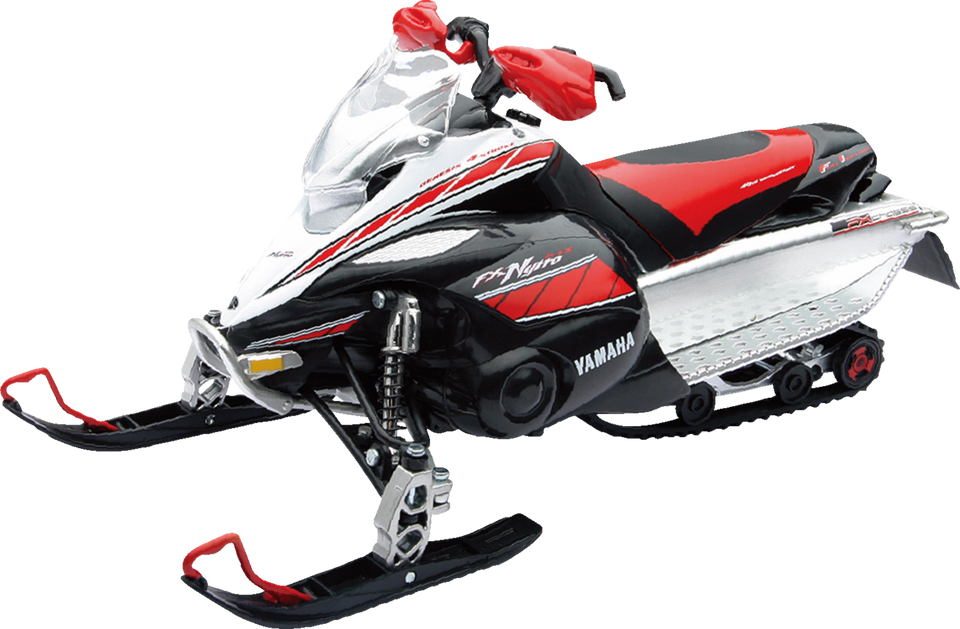 Yamaha FX Snowmobile - 1:12 Scale - Black/Red/Silver