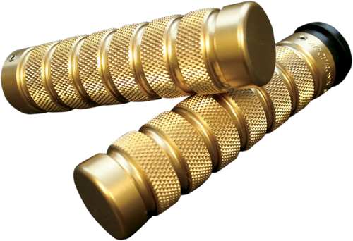 Grips - Knurled - Notched - TBW - Brass