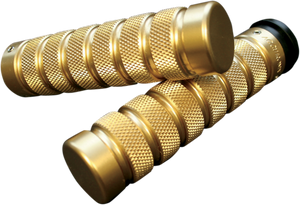 Grips - Knurled - Notched - TBW - Brass