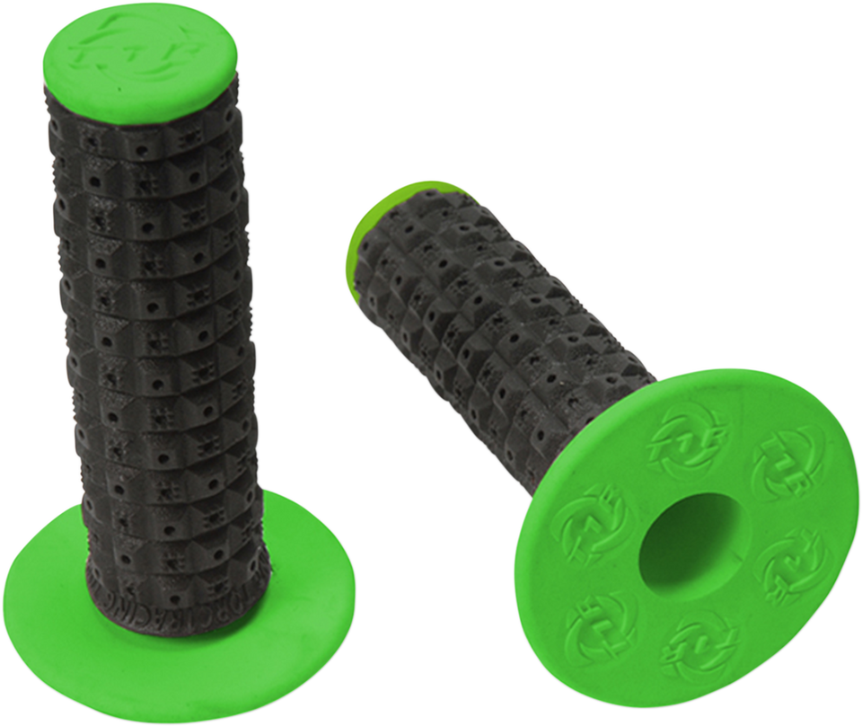 Grips - Enduro - Dual - MX - Black/Green - Lutzka's Garage