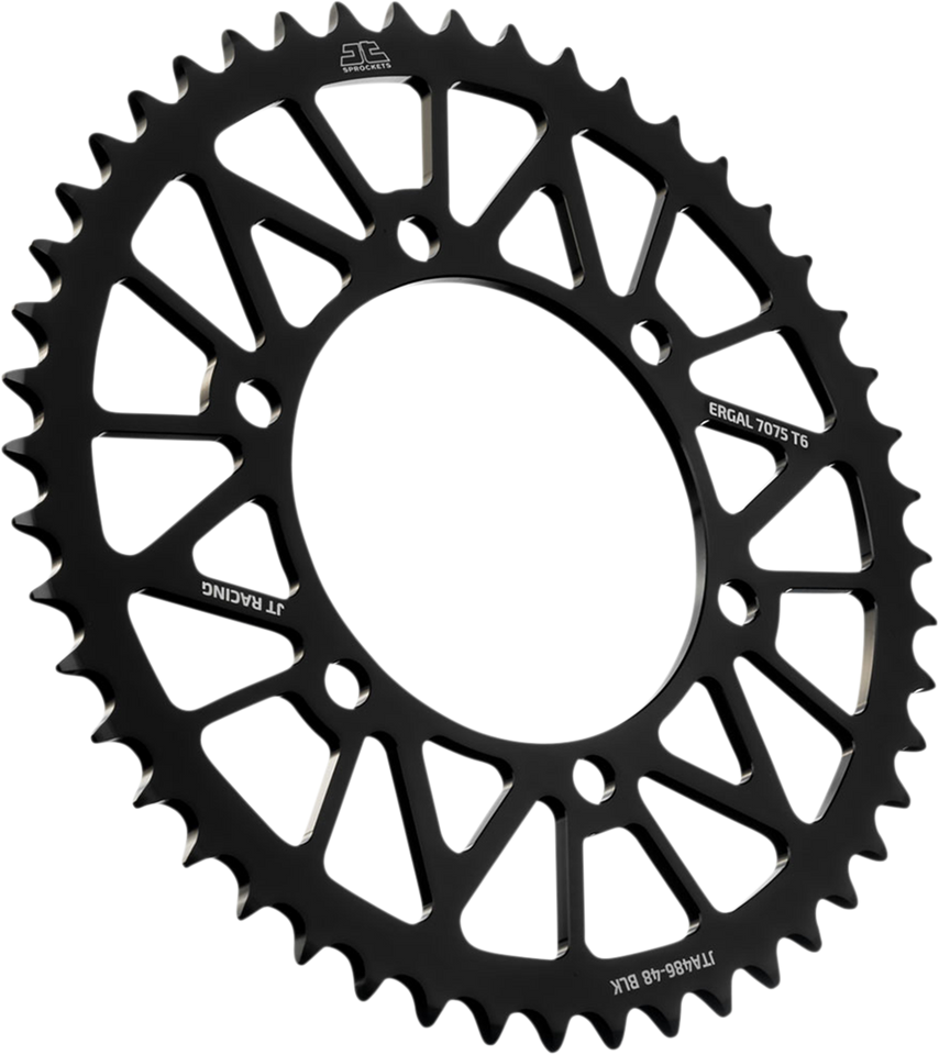 Rear Sprocket - Kawasaki/Yamaha - Black - 48-Tooth - Lutzka's Garage