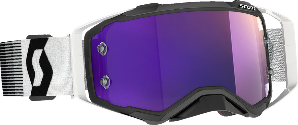 Prospect Goggle - Premium Black/White - Purple Chrome