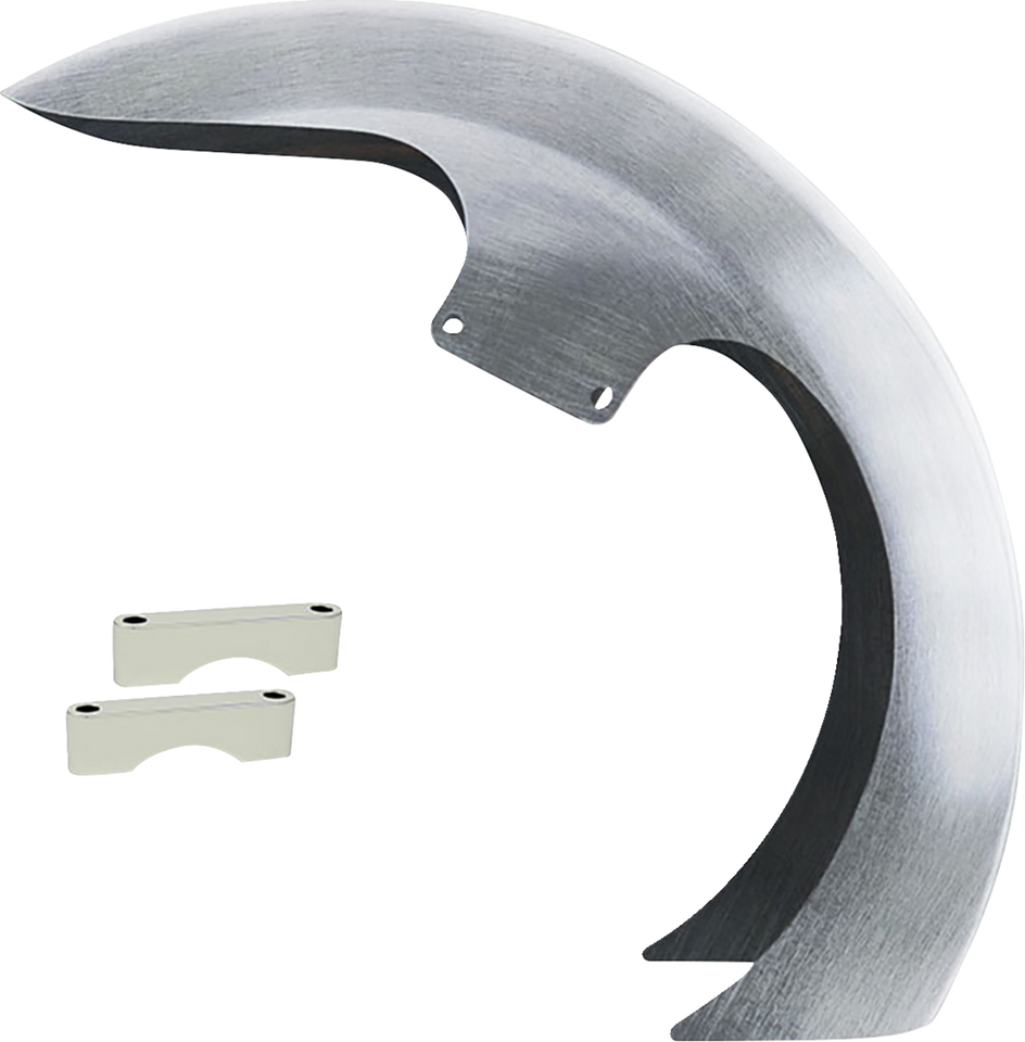 DEI Front Fender - OEM - 16"-19" Wheel - With Chrome Adapters - Touring Models