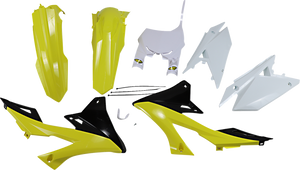 5 Piece Replica Body Kit - OE Yellow/White/Black - RM-Z 250/450