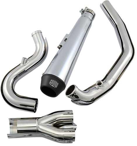 El Diablo Exhaust - Chrome - 07-11 Softail - Lutzka's Garage