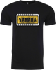 Yamaha Retro T-Shirt - Black/Yellow - Small - Lutzka's Garage