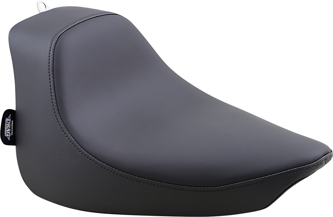 Solo Seat - Smooth - Black - FXST/FLST 00-17 - Lutzka's Garage