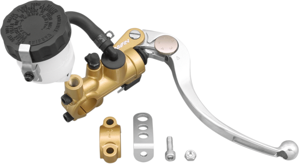 Master Cylinder - Radial - 19 mm - Gold/Silver