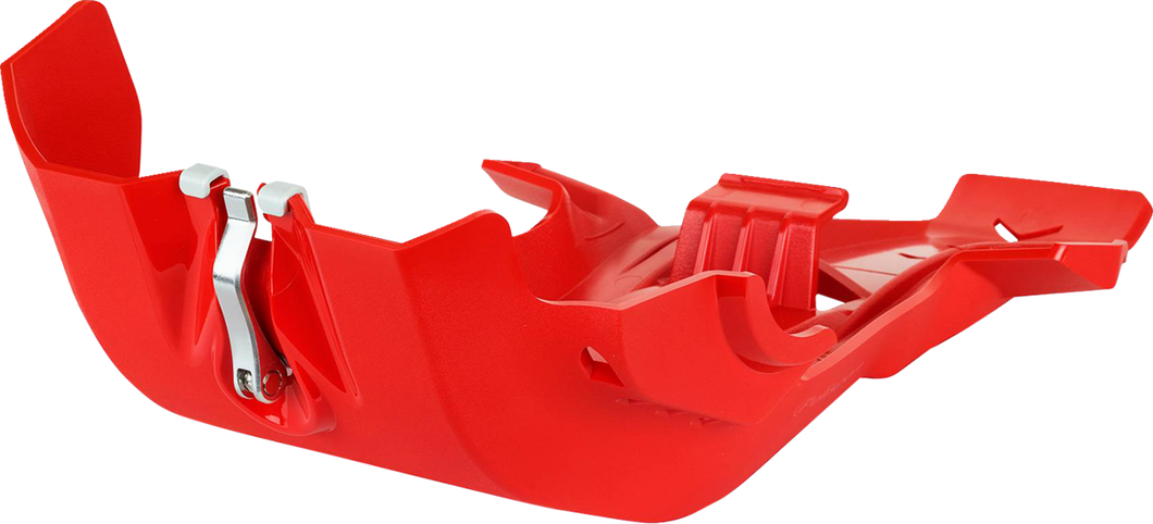 Fortress Skid Plate - Red - GasGas - Lutzka's Garage