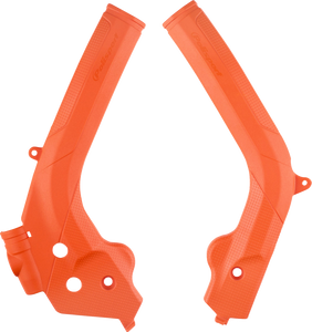 Frame Guards - Orange - Husqvarna/KTM - Lutzka's Garage