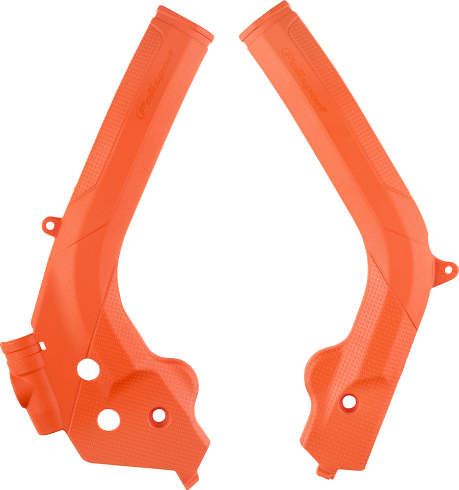 Frame Guards - Orange - Husqvarna/KTM - Lutzka's Garage