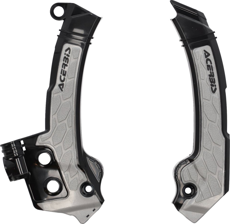 X-Grip Frame Guards - Black/Gray - Husqvarna - Lutzka's Garage