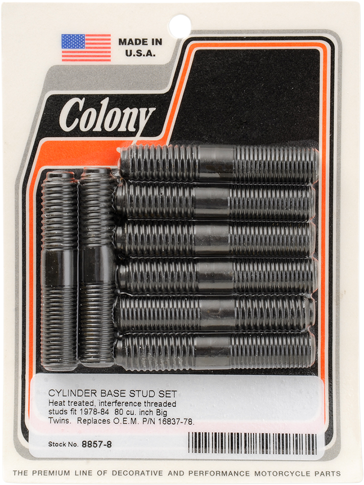 Cylinder Stud Set - 78-84 Big Twin