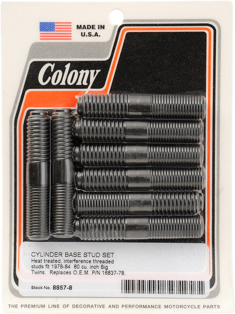 Cylinder Stud Set - 78-84 Big Twin