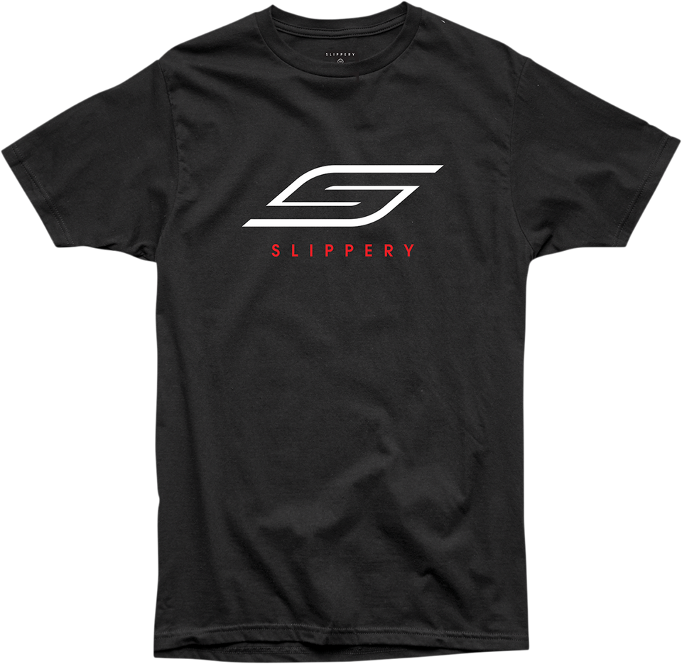 Slippery T-Shirt - Black - Small - Lutzka's Garage