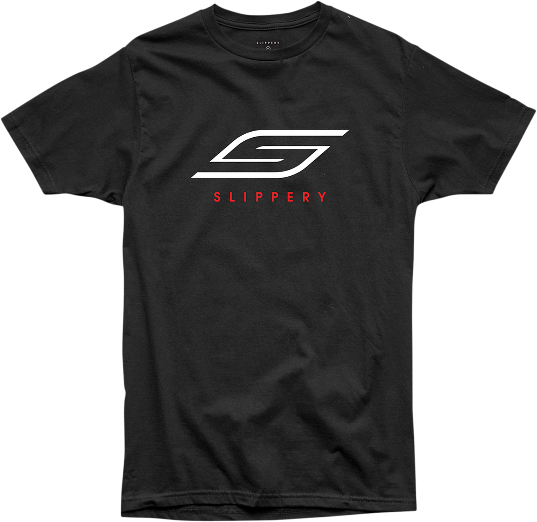 Slippery T-Shirt - Black - Small - Lutzka's Garage