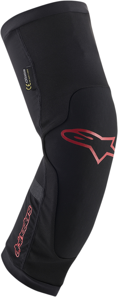 Paragon Plus Knee Guards - Black/Red - Small - Lutzka's Garage