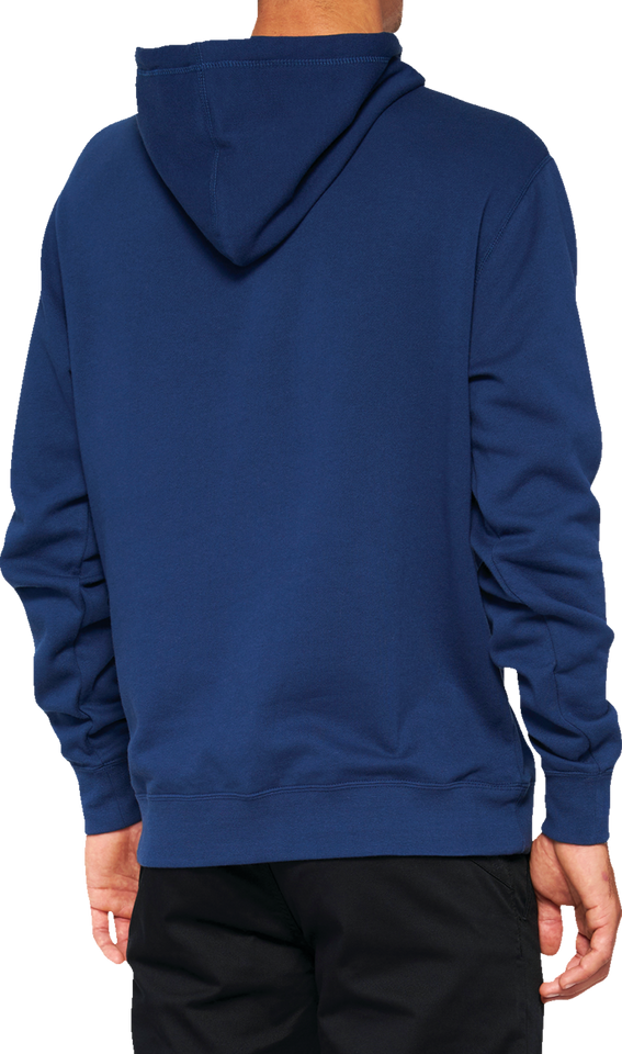 Icon Pullover Hoodie - Navy - Small - Lutzka's Garage