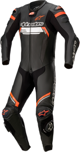 Missile Ignition v2 1-Piece Suit - Black/Red Fluorescent - US 36 / EU 46 - Lutzka's Garage