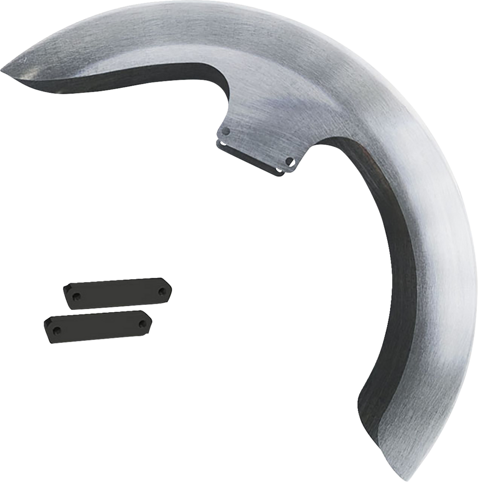 Thicky Front Fender - OEM - 16"-19" Wheel - With Black Adapters