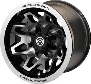 Wheel - 416X - Front/Rear - Machined Black - 14x7 - 4/156 - 5+2