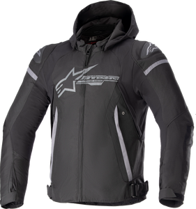 Zaca Waterproof Jacket - Black/Gray - Small - Lutzka's Garage